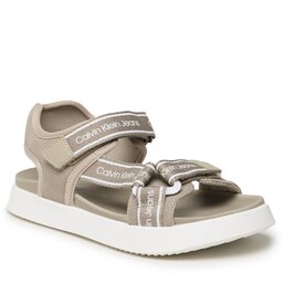 Calvin Klein Jeans Sandalen Calvin Klein Jeans Velcro Sandal V3B2-80619-0034 S Beige 500