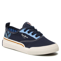 Pepe Jeans Tenisówki Pepe Jeans Ottis Bamba PBS30525 Navy 595