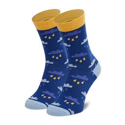 Dots Socks Hosszú férfi zokni Dots Socks DTS-SX-447-G Sötétkék
