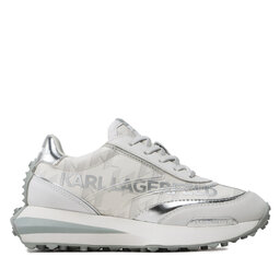 

Снікерcи KARL LAGERFELD KL62928 Lt Grey Lthr/Textile W/White, Білий