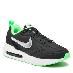Nike Cipő Nike Air Max Dawn (Gs) DH3157 001 Black/Chrome/Green Strike