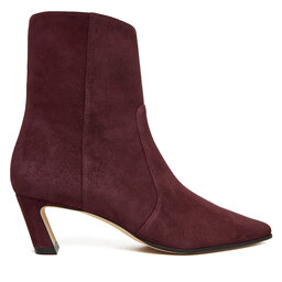Stuart Weitzman Ботильйони Stuart Weitzman Stassi SM498 Бордовий