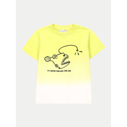 Coccodrillo Coccodrillo Camiseta WC4143203DWK Amarillo Regular Fit