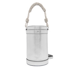 PINKO Táska PINKO Mini Bucket Manico 25-26 PLTT 105910 Ezüst