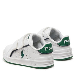 

Снікерcи Polo Ralph Lauren RL00059110 White Smooth/Green W/Green Pp, Білий