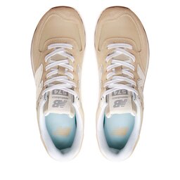

Снікерcи New Balance WL574QB2 Sandstone, Бежевий