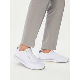 Calvin Klein Sneakers Calvin Klein Retro Runner T Lth Aop Ny HM0HM02213 Weiß