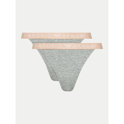 Emporio Armani Underwear Emporio Armani Underwear 2er-Set Stringtangas 164522 4F227 00948 Grau