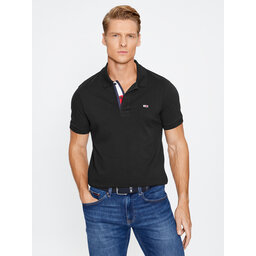 Tommy Jeans Tommy Jeans Polo DM0DM15370 Μαύρο Slim Fit