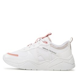 

Снікерcи Armani Exchange XDX039 XV311 K643 White/Rose, Білий