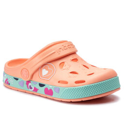 Coqui Sandaler och Slip-ons Coqui Froggy 8802-402-6044 Coral Hearts