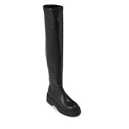 Tommy Jeans Mušketýrky Tommy Jeans Tjw Over The Knee Boots EN0EN02254 Black BDS