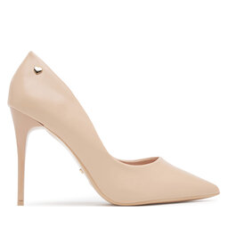 DeeZee Pantofi cu toc subțire DeeZee AB2-4503 Bej