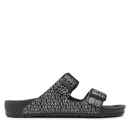 

Шльопанці Armani Exchange XUP006 XV673 S526 Black/Optic White, Чорний