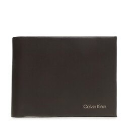 Calvin Klein Μεγάλο Πορτοφόλι Ανδρικό Calvin Klein Ck Concise Bifold 5Cc W/Coin L K50K510599 BAW