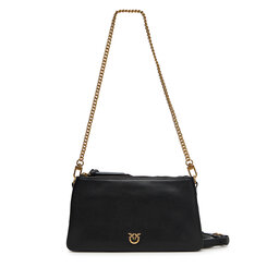 PINKO Ročna torba PINKO Double Mini Al 25-26 PLTT 105359 A0QO Črna