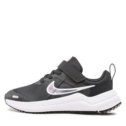 

Взуття Nike Downshifter 12 Nn (PSV) DM4193 003 Black/White/Dk Smoke Grey, Чорний