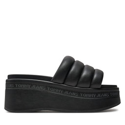 Tommy Jeans Ciabatte Tommy Jeans Tjw Wedge Sandal EN0EN02455 Nero