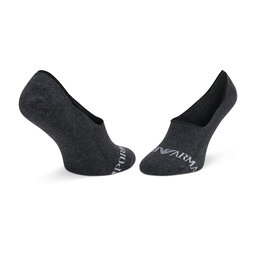 

Набір 3 пар чоловічих підслідників Emporio Armani 306227 1A254 07121 Black/White, Чорний