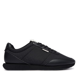 Calvin Klein Sneakers Calvin Klein Retro Runner T Lth Aop Ny HM0HM02213 Schwarz