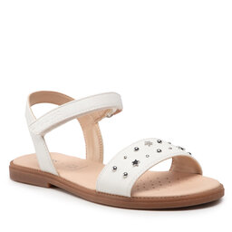 Geox Sandály Geox J S.Karly G. H J2535H 000BC C1000 S White