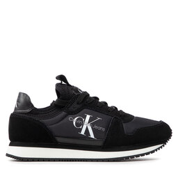 

Снікерcи Calvin Klein Jeans Runner Sock Laceup Ny-Lth-Wn YW0YW00840 Black BDS, Чорний