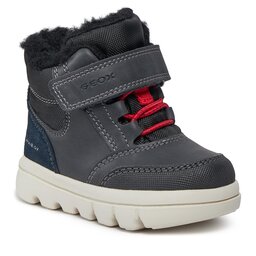 Geox Schnürschuhe Geox B365BK 0ME22 C0735 Navy/Red