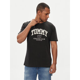 Tommy Jeans Tommy Jeans Marškinėliai Athletic Club DM0DM18557 Juoda Regular Fit