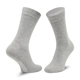 

Набір 3 пар високих чоловічих шкарпеток Jack&Jones Jacbasic Bamboo 12198285 r. OS Dark Grey Melange, Сірий