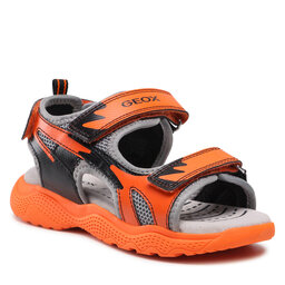 Geox Sandali Geox J S.Splush J25GPB 014CE C0569 S Orange/Black