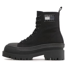 

Ботильйони Tommy Hilfiger Tjw Foxing Canvas EN0EN02216 Black BDS, Чорний