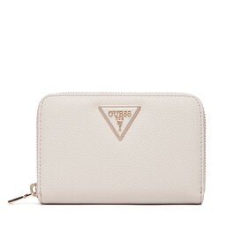 Guess Portofel Mare de Damă Guess Laurel II Slg SWBG74 59140 Écru