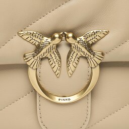 

Сумка Pinko Love Classic Puff Cl PE 23 PLTT 100038 A0F2 Light Beig D28Q, Бежевий