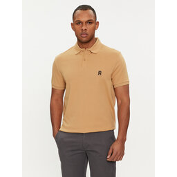 Tommy Hilfiger Tommy Hilfiger Pólóing Interlock MW0MW34783 Bézs Regular Fit