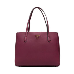 Guess Ročna torba Guess Downtown Chic Turnlock Tote HWVB83 85230 PLUM