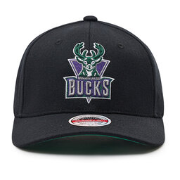 

Бейсболка Mitchell & Ness Milwaukee Bucks HHSSINTL102 Black, Чорний