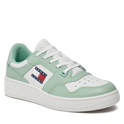 Tommy Jeans Sneakers Tommy Jeans Tjw Retro Basket Ess EN0EN02505 Jadestone Green MAJ