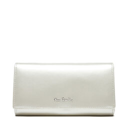 Pierre Cardin Portafoglio grande da donna Pierre Cardin 07 SHINY 106 Écru