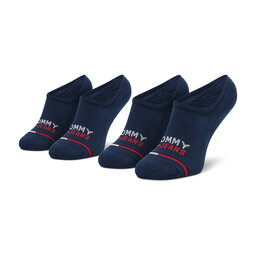 Tommy Jeans Sada 2 párů kotníkových ponožek unisex Tommy Jeans 701218958 Navy 002