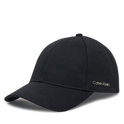 Calvin Klein Καπέλο Jockey Calvin Klein Cotton Twill Cap K60K612910 Μαύρο