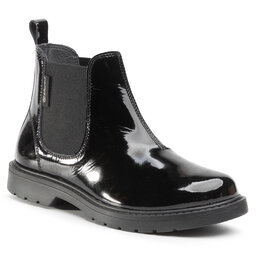 Naturino Členková obuv s elastickým prvkom Naturino Piccadilly 0012501566.03.0A01 S Čierna