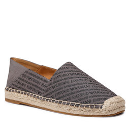 Emporio Armani Espadrilky Emporio Armani X4S026 XN172 Q791 Acciao/Black