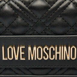 

Великий жіночий гаманець LOVE MOSCHINO JC5681PP0ILA0000 Nero Gal Oro, Чорний