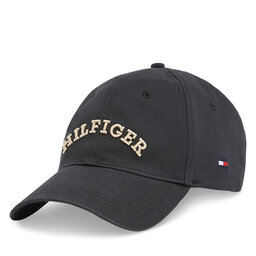 Tommy Hilfiger Cap Tommy Hilfiger Th Monotype Soft 6 Panel Cap AM0AM13165 Schwarz