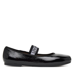 LOVE MOSCHINO Baleriny LOVE MOSCHINO JA11071G1NII000041 Czarny