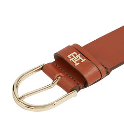 

Жіночий ремінь Tommy Hilfiger Th Timeless 3.5 AW0AW15387 Natural Cognac GTU, Коричневий