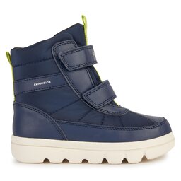 Geox Snehule Geox J Willaboom Boy B Ab J36LFB 0FU54 C0749 D Tmavomodrá