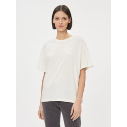 Wrangler Wrangler Marškinėliai Girlfriend 112343069 Balta Loose Fit