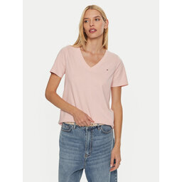 Tommy Hilfiger Tommy Hilfiger Футболка WW0WW44177 Рожевий Regular Fit