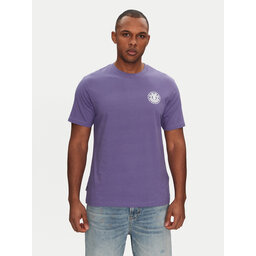 Element Element Marškinėliai ELYZT00490 Violetinė Regular Fit